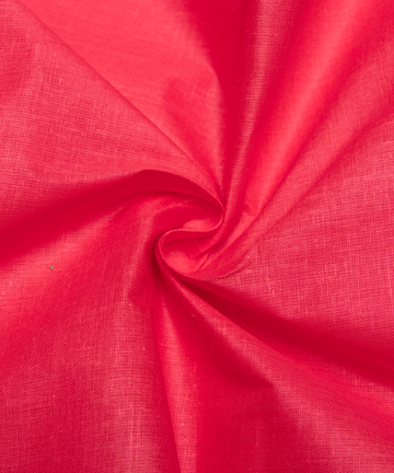 Coral Pink Colour Plain Cotton Lining Fabric